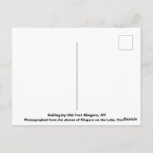 Foto van Old Fort Niagara Briefkaart (Achterkant)