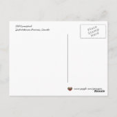 Foto van Old Homestead Saskatchewan Briefkaart (Achterkant)