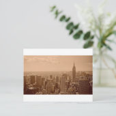 Foto van Old New York City Briefkaart (Staand voorkant)
