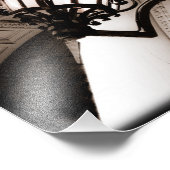 Foto van Old Street Afdruk (Hoek)