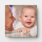 Foto van oma opa cadeau fotoplaat (Voorkant)