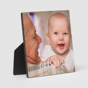 Foto van oma opa cadeau fotoplaat