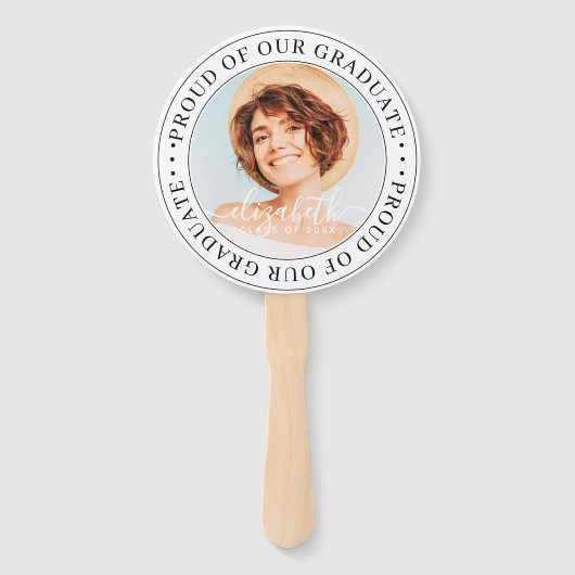 Foto van onze Afstuderen 20XX Moderne Afstuderen f Handwaaier (Voorkant)