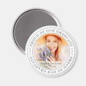 Foto van onze Afstuderen 20XX Moderne Afstuderen f Magneet (Voorkant / Achterkant)