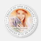 Foto van onze Afstuderen 20XX Moderne Afstuderen f Magneet (Voorkant)