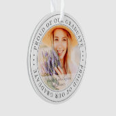 Foto van onze Afstuderen 20XX Moderne Afstuderen f Ornament (voorkant)