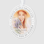 Foto van onze Afstuderen 20XX Moderne Afstuderen f Ornament (voorkant)