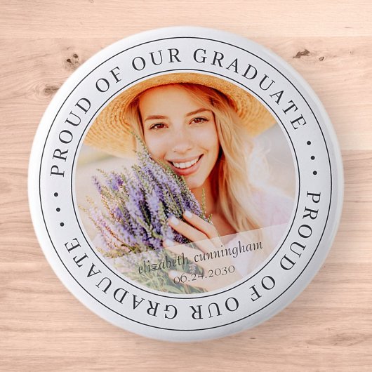 Foto van onze Afstuderen 20XX Moderne Afstuderen f Ronde Button 5,7 Cm