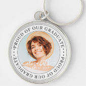 Foto van onze Afstuderen 20XX Moderne Afstuderen f Sleutelhanger (Voorkant)