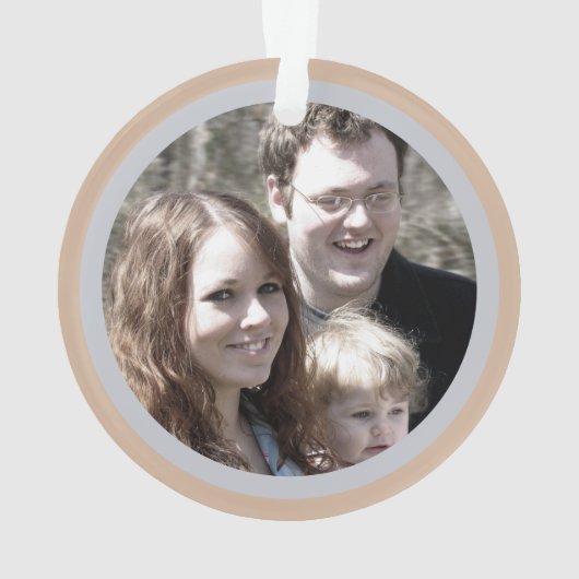 Foto van onze eerste Chrismukkah Chic Keepomwille  Ornament (achterkant)