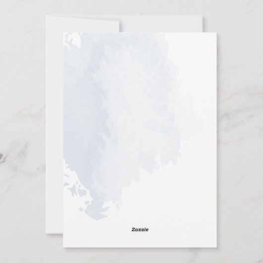 Foto van onze eerste kersthand met briefing voor P Feestdagenkaart (Achterkant)