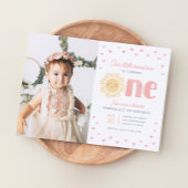 Foto van onze kleine zonneschijn van de eerste ver kaart