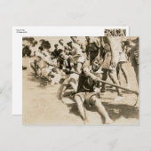  foto van oorlogsmoer briefkaart (Voorkant / Achterkant)