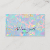 foto van opal gemstone visitekaartje (Voorkant)