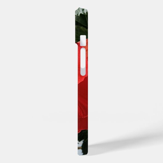 Foto van Oranje Dubbele Hibiscus Aangepaste Naam Case-Mate iPhone Case (Achterkant / Links)