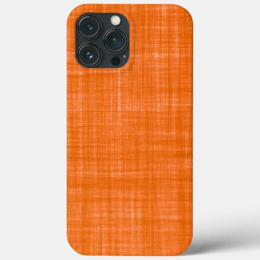 Foto van Oranje textiel Case-Mate iPhone Case (Achterkant)