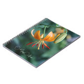 Foto van Oranje tijger Lily Notitieboek (Linkerzijde)