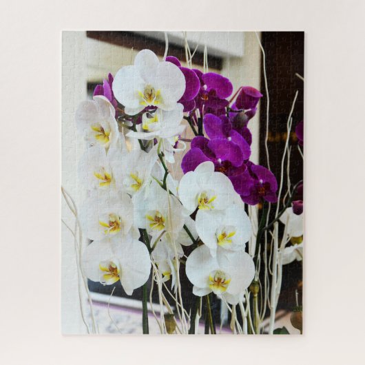 Foto van Orchid flowers Legpuzzel (Verticaal)