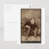 foto van Oscar Wilde Postard Briefkaart (Voorkant / Achterkant)