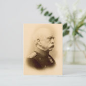  foto van Otto Von Bismarck Briefkaart (Staand voorkant)
