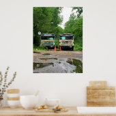 Foto van oude scholen poster (Keuken)