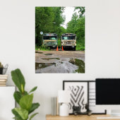 Foto van oude scholen poster (Thuiskantoor)