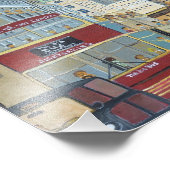 Foto van Oxford Street Londen Foto Afdruk (Hoek)