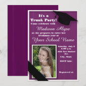 Foto van Paarse Trunk College Kaart (Voorkant / Achterkant)