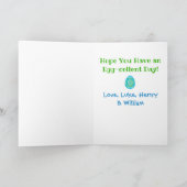 Foto van paasvader World's Best Ever Kinder Photo Feestdagen Kaart (Binnen)