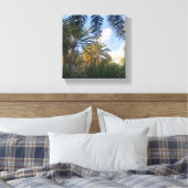 foto van palmboom  canvas afdruk (Insitu (Slaapkamer))