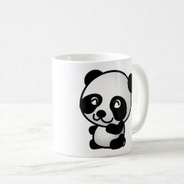 Foto van panda , dieren . mok koffie