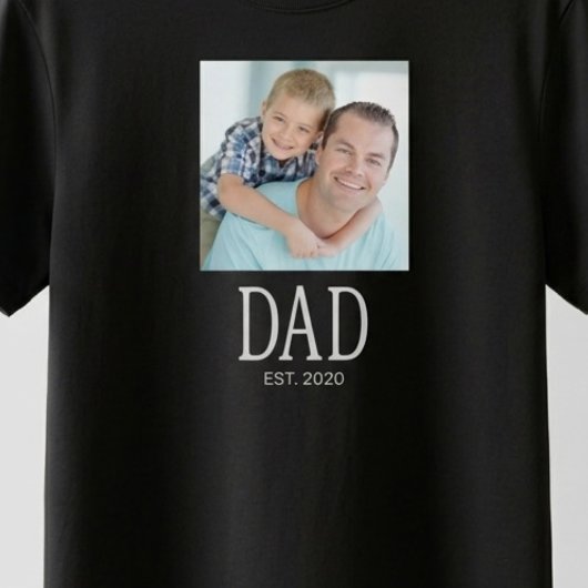 Foto van Papa Opgericht Script T-shirt