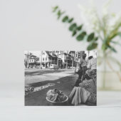  foto van Paramaribo Suriname Briefkaart (Staand voorkant)