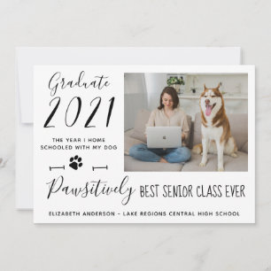 Foto van Pawsitive Best Senior Class 2021 Afstuder Aankondiging