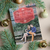 Foto van Peace and Love Holiday Feestdagenkaart