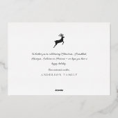 Foto van Peace Love & Joy Pset Pattern Folie Feestdagenkaart (Achterkant)