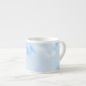 Foto van Peaceful Light Blue Sky Simple Espresso Kop (Voorkant rechts)