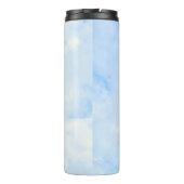 Foto van Peaceful Light Blue Sky Simple Thermosbeker (Achterkant)