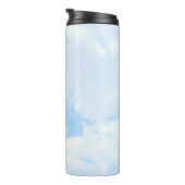 Foto van Peaceful Light Blue Sky Simple Thermosbeker (Geroteerd rechts)