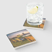 Foto van Pensacola Beach Stenen Onderzetter (Zijkant)