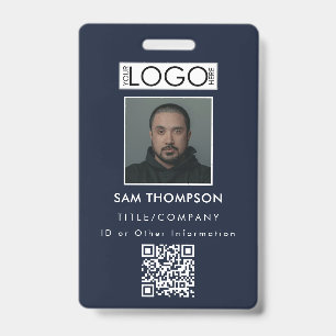 Foto van personeels-ID Bedrijfsbeveiligingsbadge Q Badge