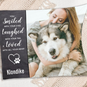 Foto van Pet Dog Memorial Fleece Deken