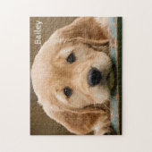 Foto van Pet - Golden Retriever - Dog Photo Legpuzzel (Verticaal)