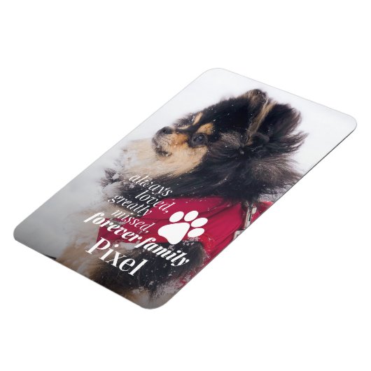 Foto van Pet Loss Memorial Magneet (Linkerzijde)