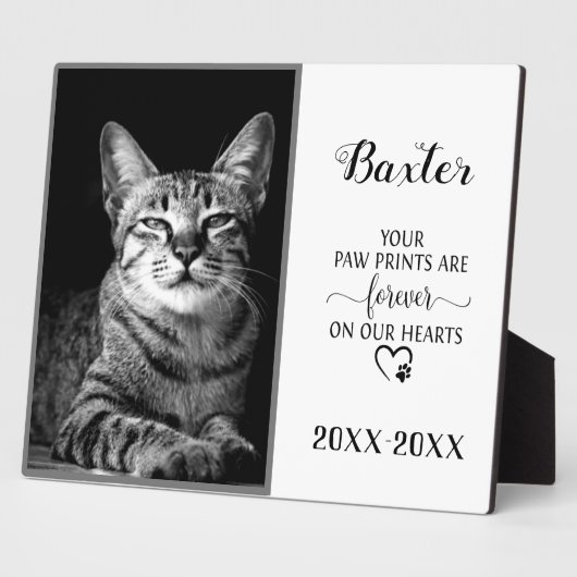 foto van Pet Memorial Fotoplaat (Zijkant)