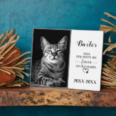  foto van Pet Memorial Fotoplaat (Zijkant)