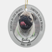 Foto van Pet Memorial Keepomwille Ornament (Links)