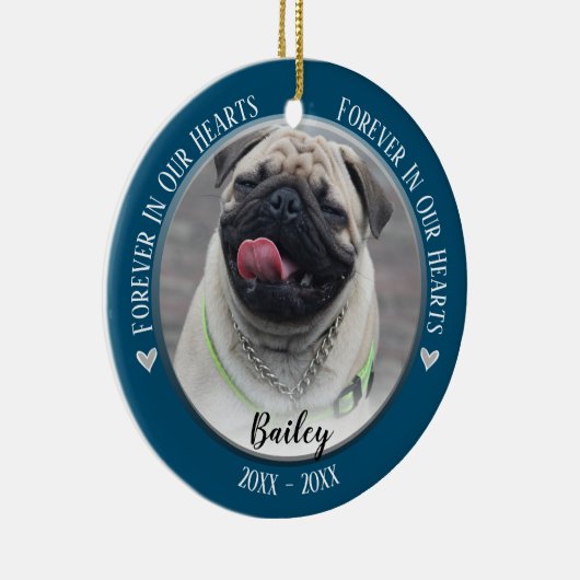 Foto van Pet Memorial Keepomwille Ornament (Rechts)