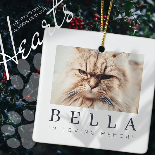 Foto van Pet Memorial Modern Simple Chic Keramisch Ornament