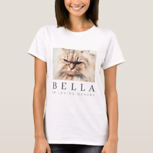 Foto van Pet Memorial Modern Simple Chic T-shirt